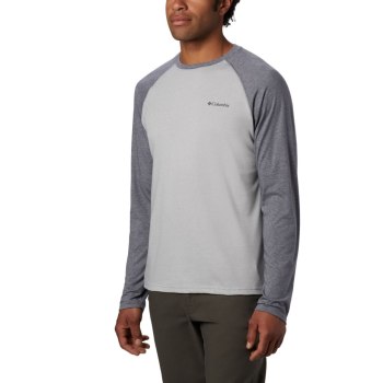 Columbia Thistletown Park Raglan Big, Sudaderas Grises Para Hombre | 379465-BSE